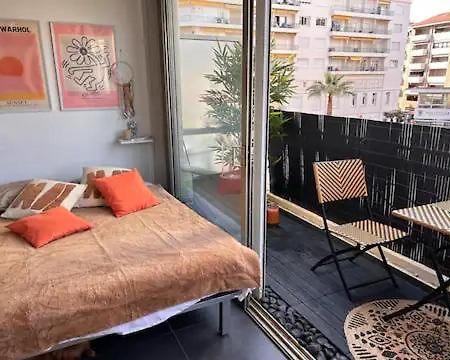 Elegant T2 Clim & Balcon - Plein Centre Канны Экстерьер фото